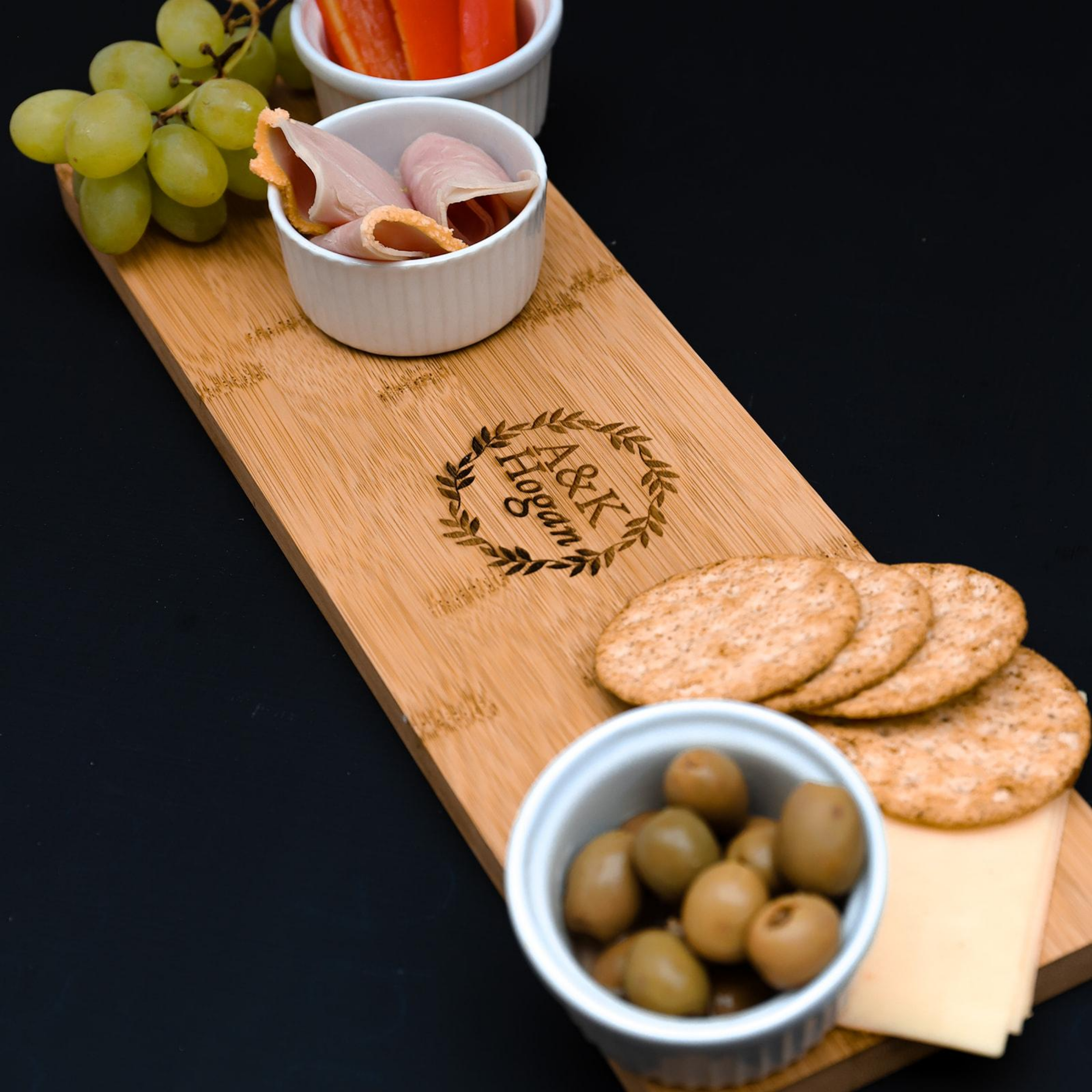 Long Bamboo Sharing Platter