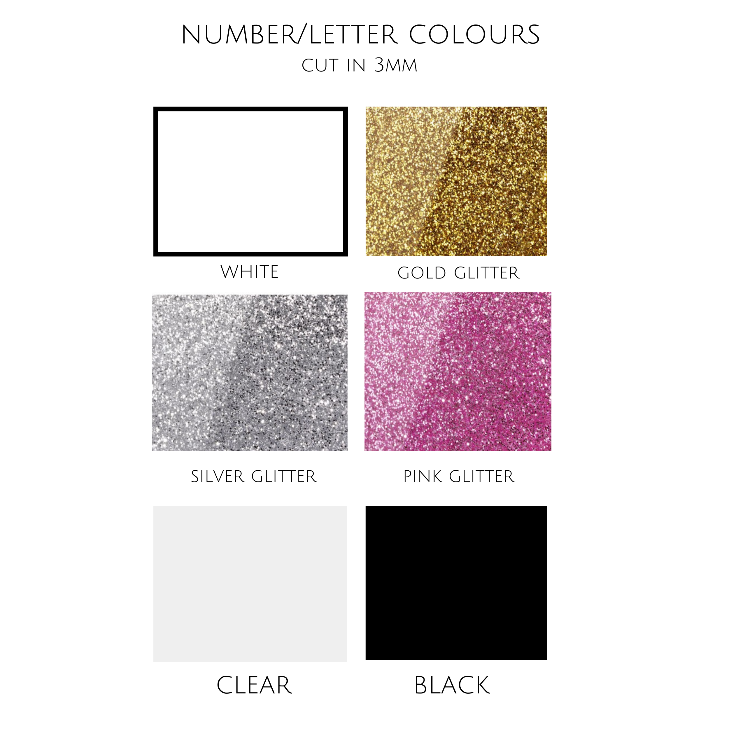 Door Number - Coloured Background