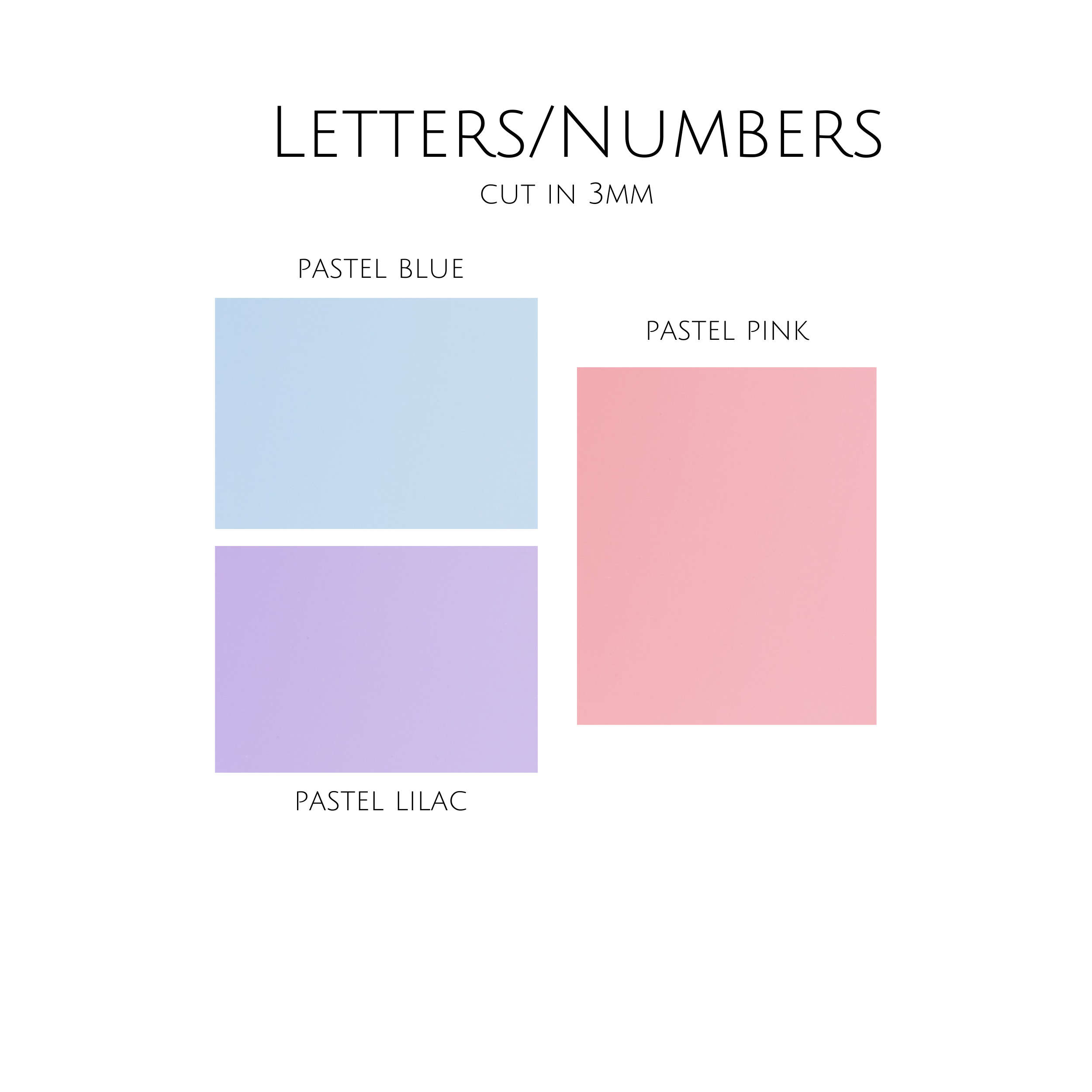 Door Number - Coloured Background