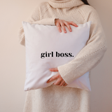 Girl Boss Cushion - More Colours