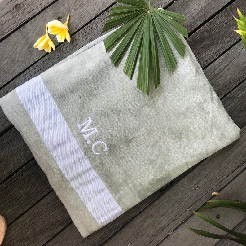 Personalised Beach Towel