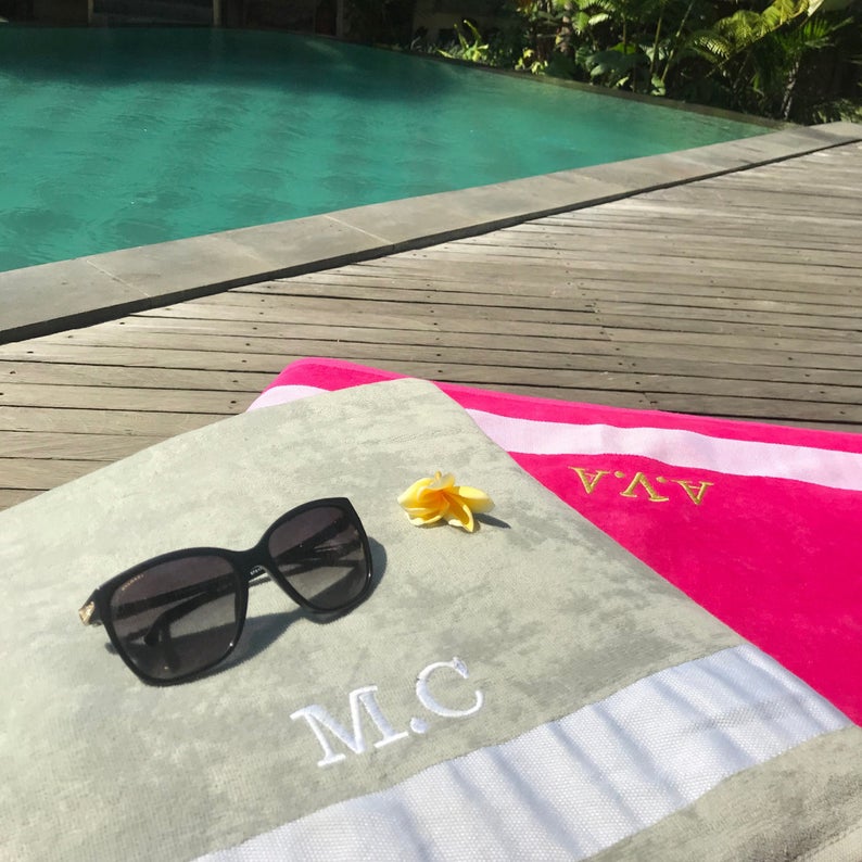 Personalised Beach Towel