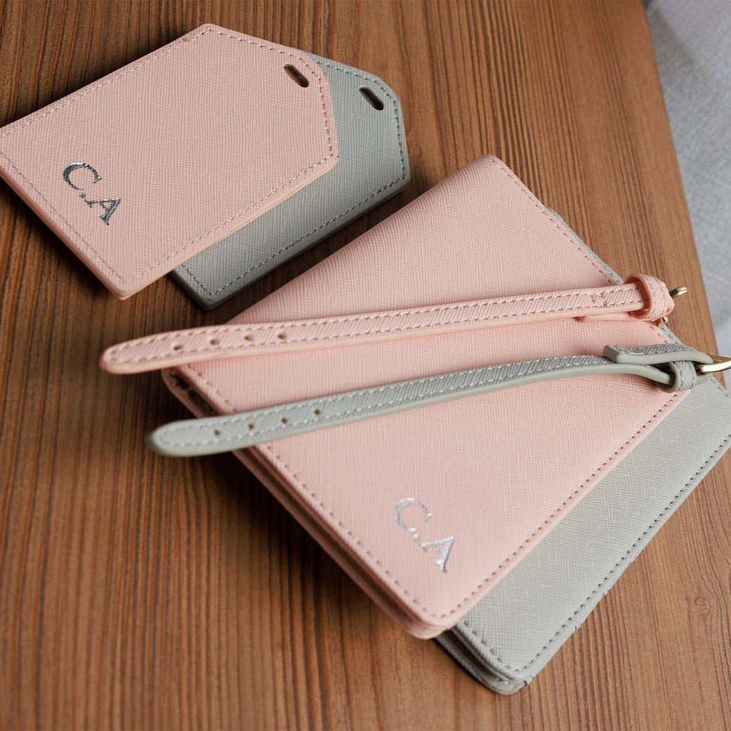 Passport Case and Luggage Tag Duo