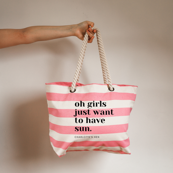 Girls Sunshine Beach Bag
