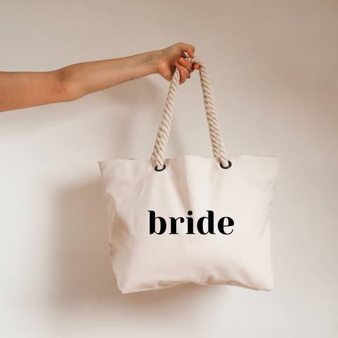 Bride Beach Bag