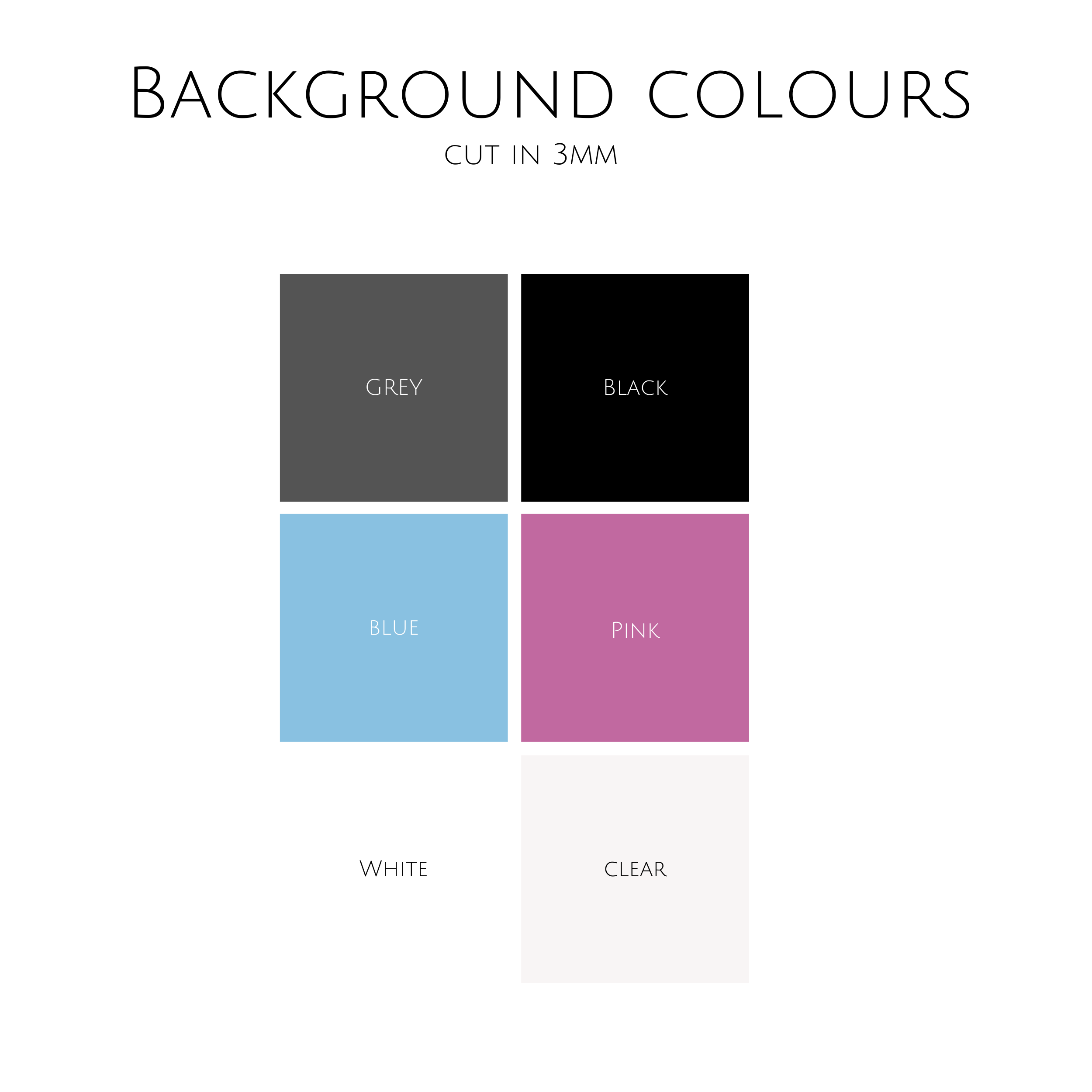 Door Number - Coloured Background