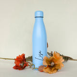 Personalised Metal Water Bottle - Blue