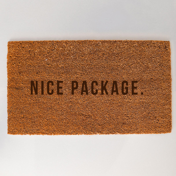 Nice Package Doormat - Optional Personalisation