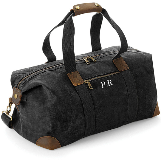Waxed Weekender Bag